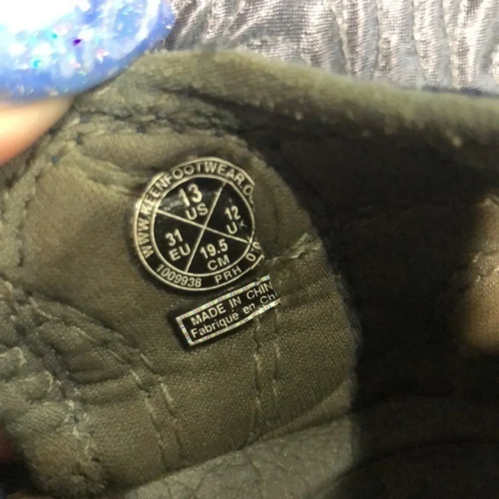 Keen kids size 13 sandals‎ blue